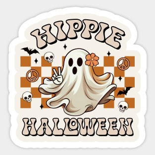 Hippie Halloween Sticker